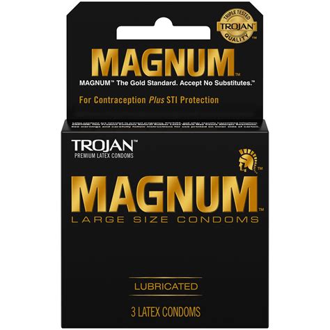 magnum large size condoms|More.